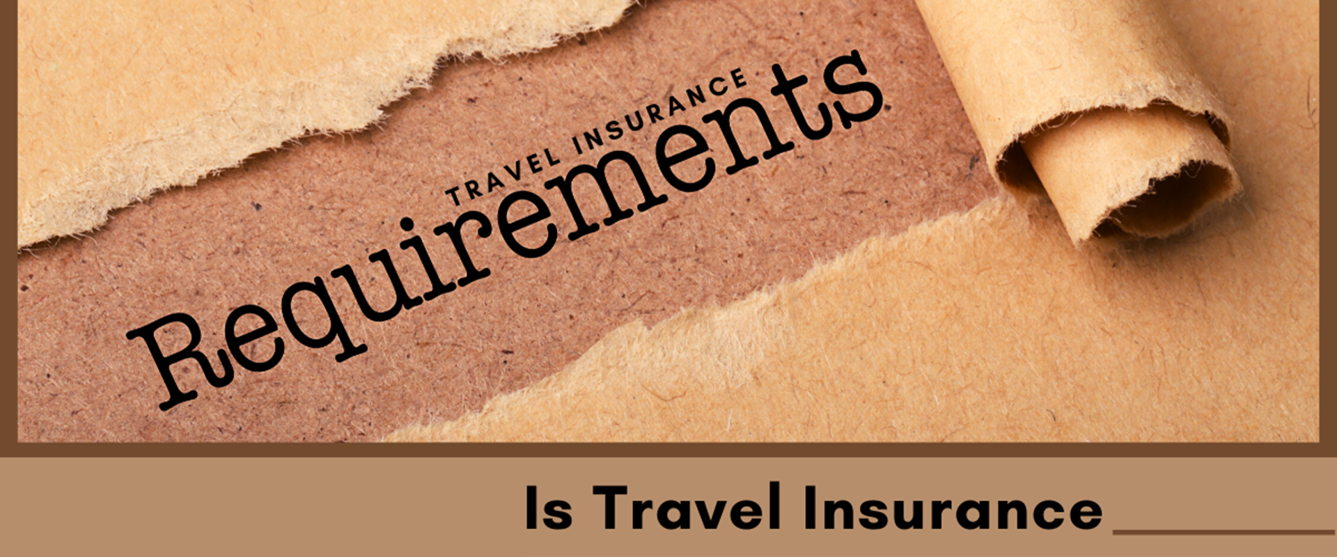 Trip Insurance Requirements